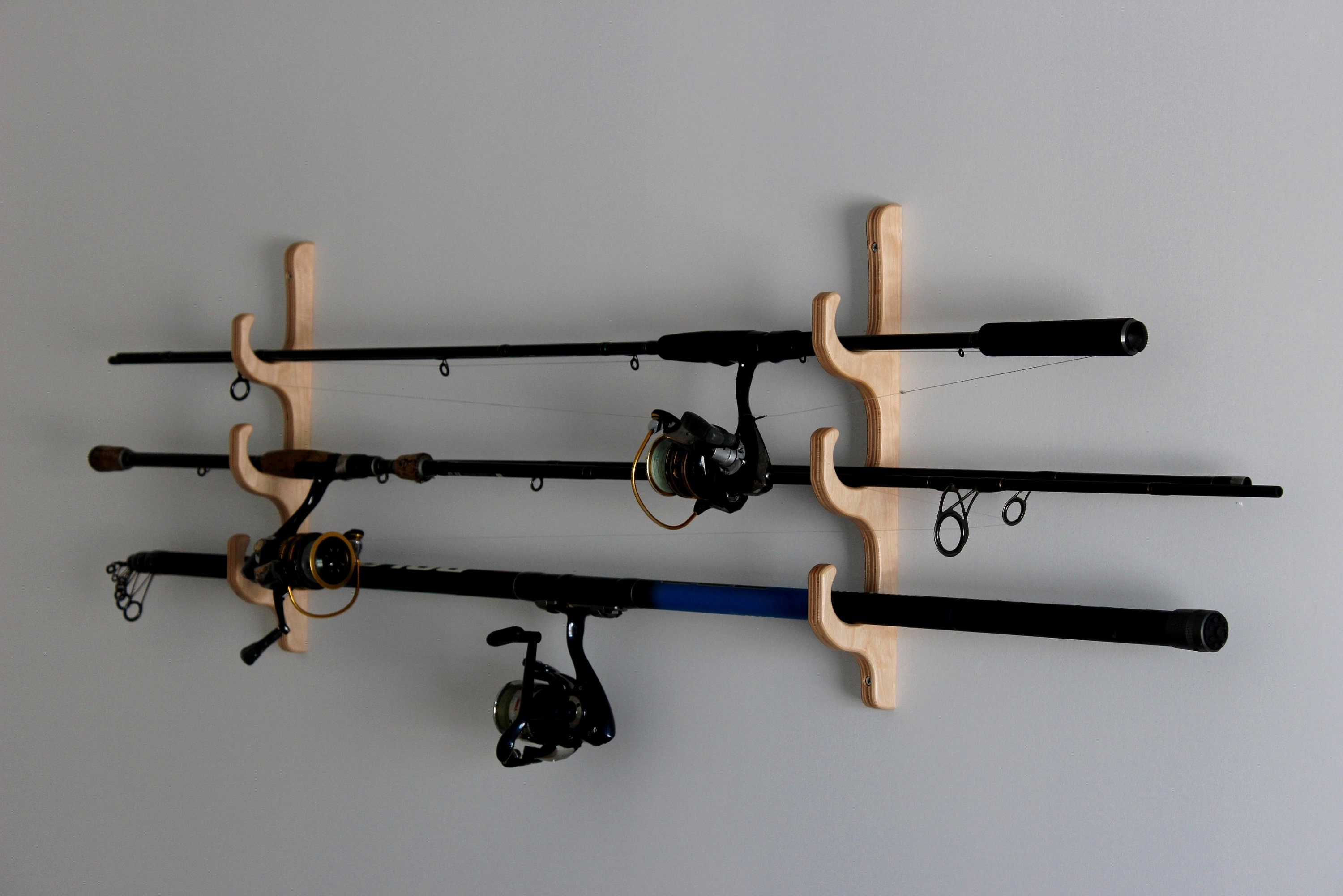 TREATED / Untreated Indoor/outdoor Handmade Portable Fishing Rod