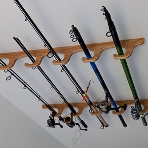 Fishing Rod Holder / Fishing Rod Rack / Wall / Ceiling Mounted - Etsy