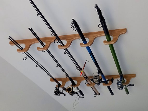 Buy Fishing Rod Holder / Fishing Rod Rack / Wall / Ceiling Mounted