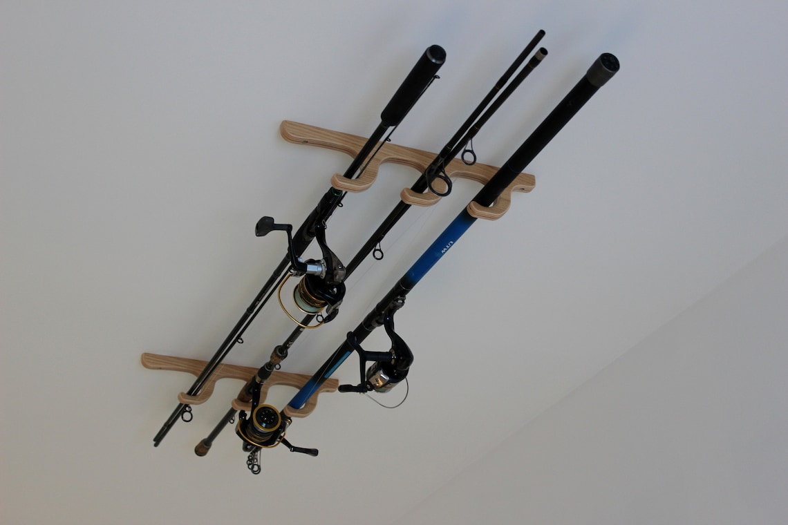Porte-cannes à pêche Rack Mural / Plafond Organisateur | Etsy France
