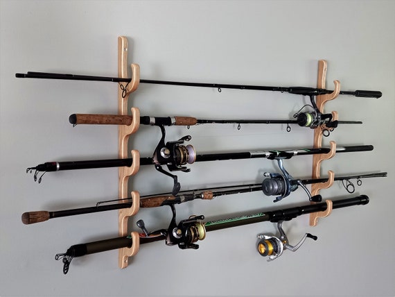 Fishing Rod Rack / Fishing Rod Holder / Fits Five Fishing Rods -  Canada