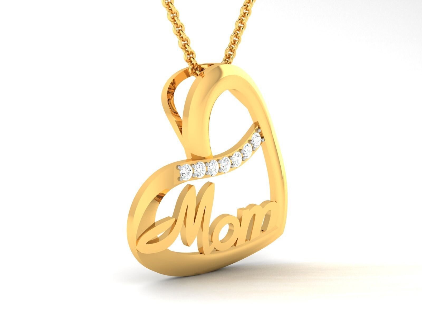 14kt Gold Over Best Mom Pendant Sterling Silver Mom Pendant Etsy