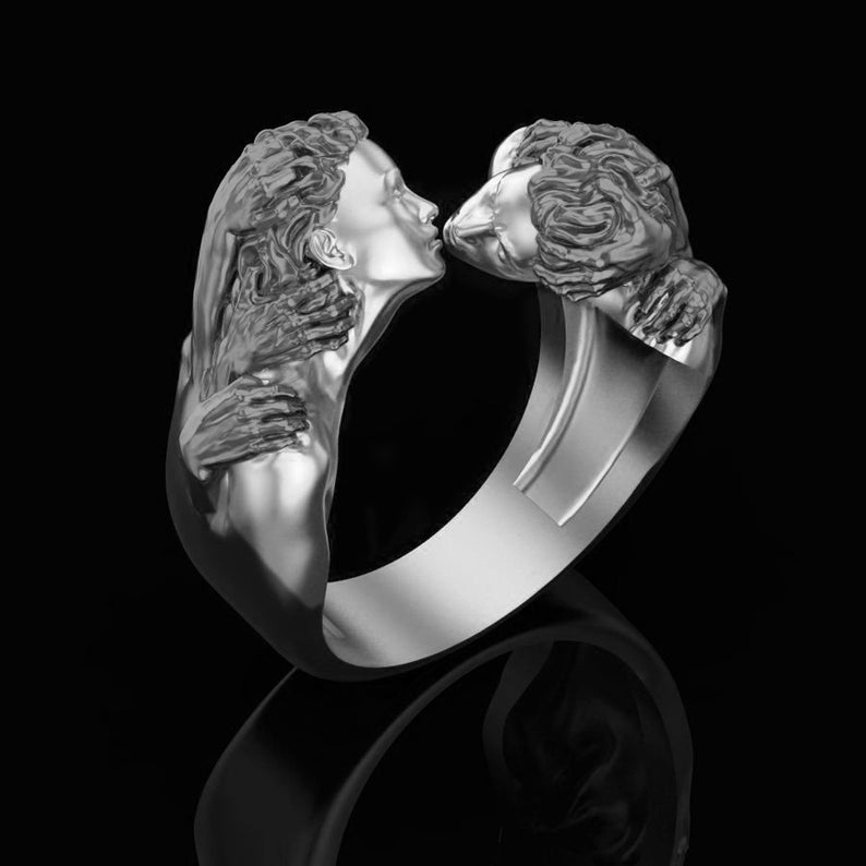 14kt Gold Over Romeo and Juliet Ringwedding Ring Romeo and Etsy