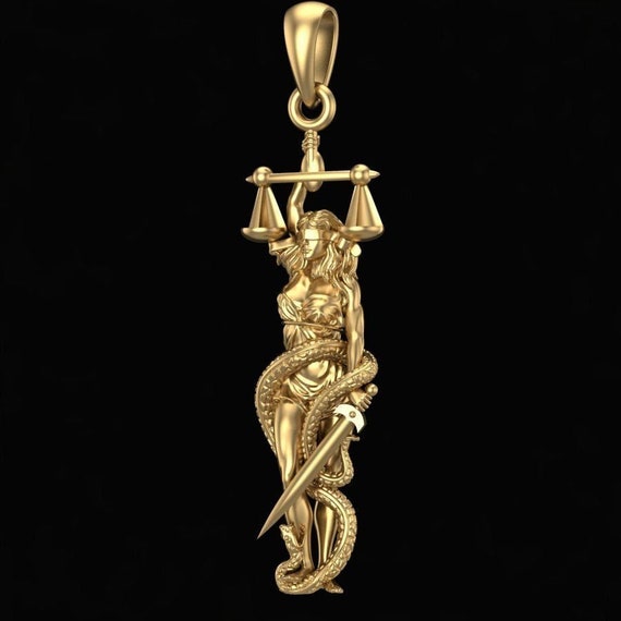 Lady justice jewelry deals