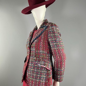 CHRISTIAN LACROIX Bazar - 90s - Chaqueta texturizada de tweed y lurex
