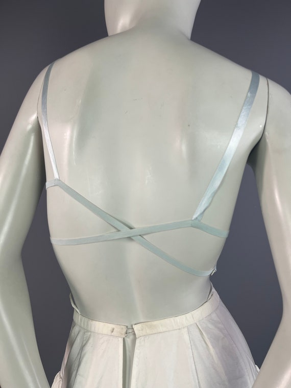 1950s - SCANDALE - Made in France - Baby blue nyl… - image 5