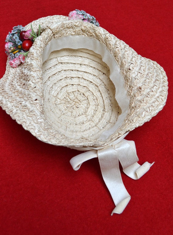 1940 - Oversize halo hat - Decoration of bouquets… - image 8