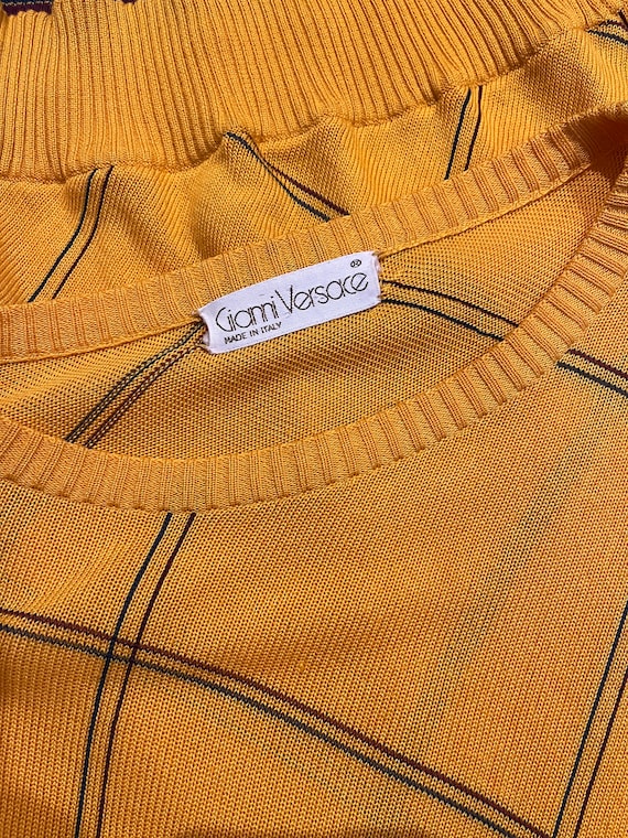 Versace yellow shop sweater
