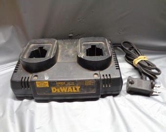 DEWALT DW9216 Black Portable Dual Port 7.2 - 18 Volt - 1 Hour Battery Charger