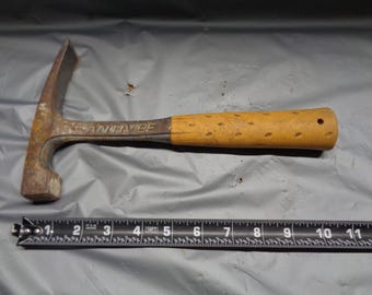 ANTIVIBE Brick Block Layer Mason Hammer -  1 pound 13 ounces as shown
