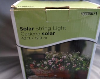 Solar String Light Cadena 0330071 - 42 Foot