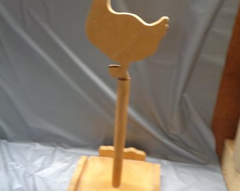 Wooden Paper Topwel Holder Dispenser Duck