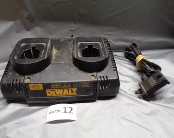 DEWALT DW9216 Black Portable Dual Port 7.2 - 18 Volt - 1 Hour Battery Charger