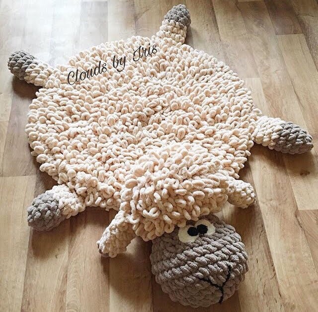 loop yarn stuffed animal