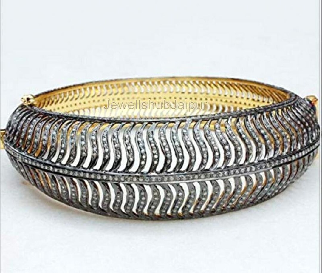 Victorian Wedding Gift Bangles Jewelry 925 Sterling Silver Etsy