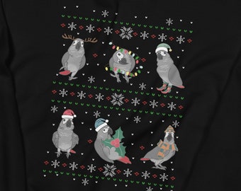 Quaker Parrot Bird Christmas Lights Funny Pet Xmas Gift T-Shirt Quaker Parrot Bird Christmas Lights Funny Pet Xmas Gift T-Shirt