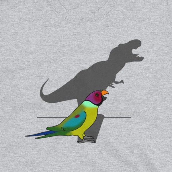 T-rex plum-headed parakeet T-Shirt, Funny Parrot Lover Tee, Birb memes clothes, Bird onwner apparel