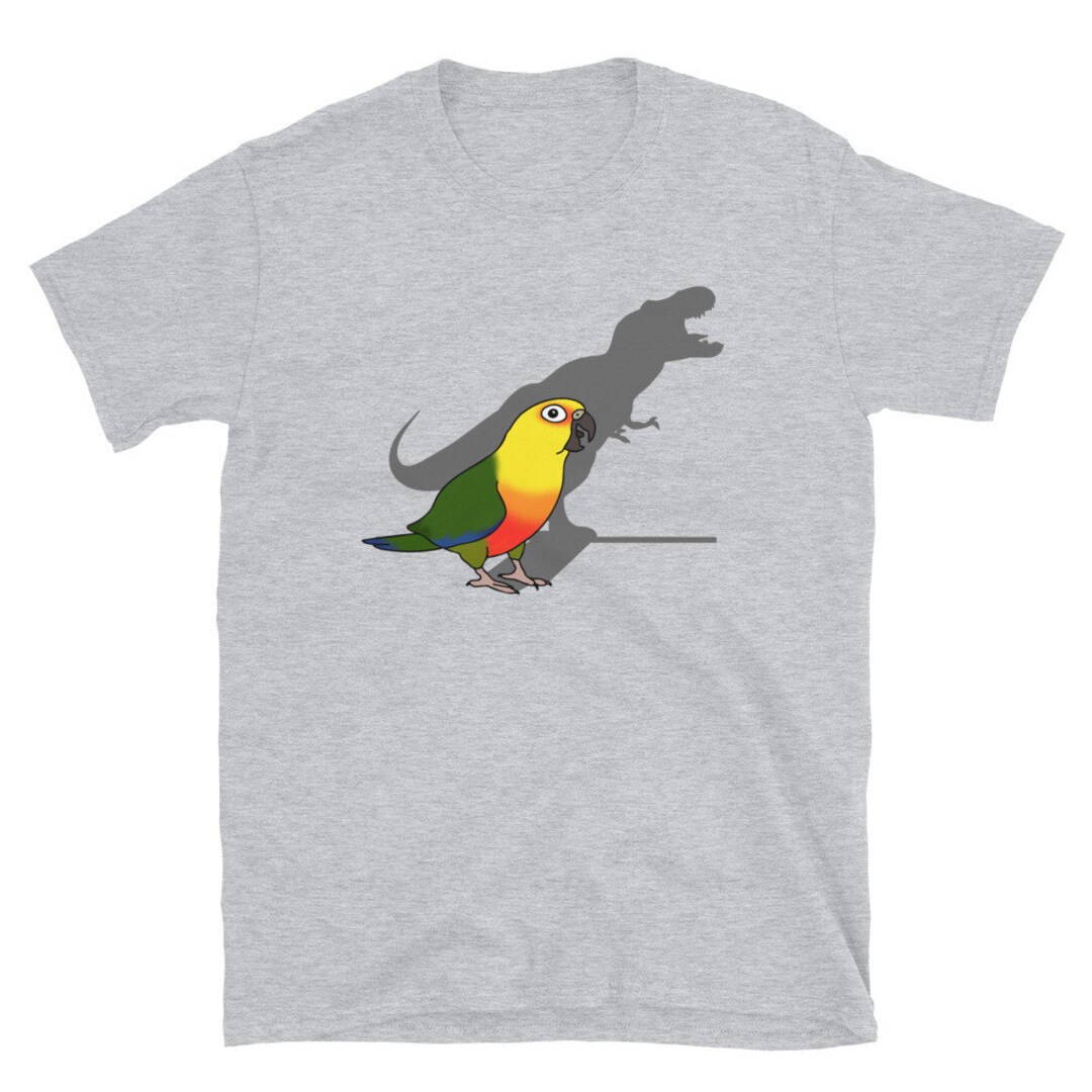 T-rex Jenday Conure T-shirt Funny Conure Clothes Birb Memes - Etsy