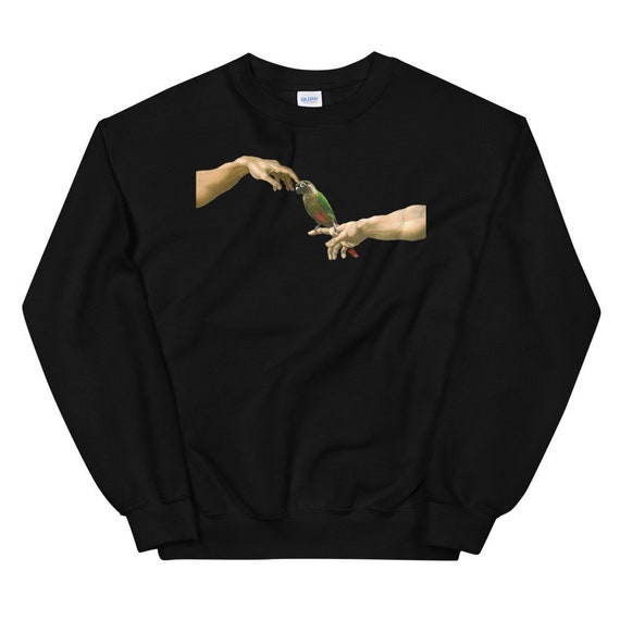 ミケランジェロ グリーン チーク コニュア スウェットシャツ: 鳥愛好家
