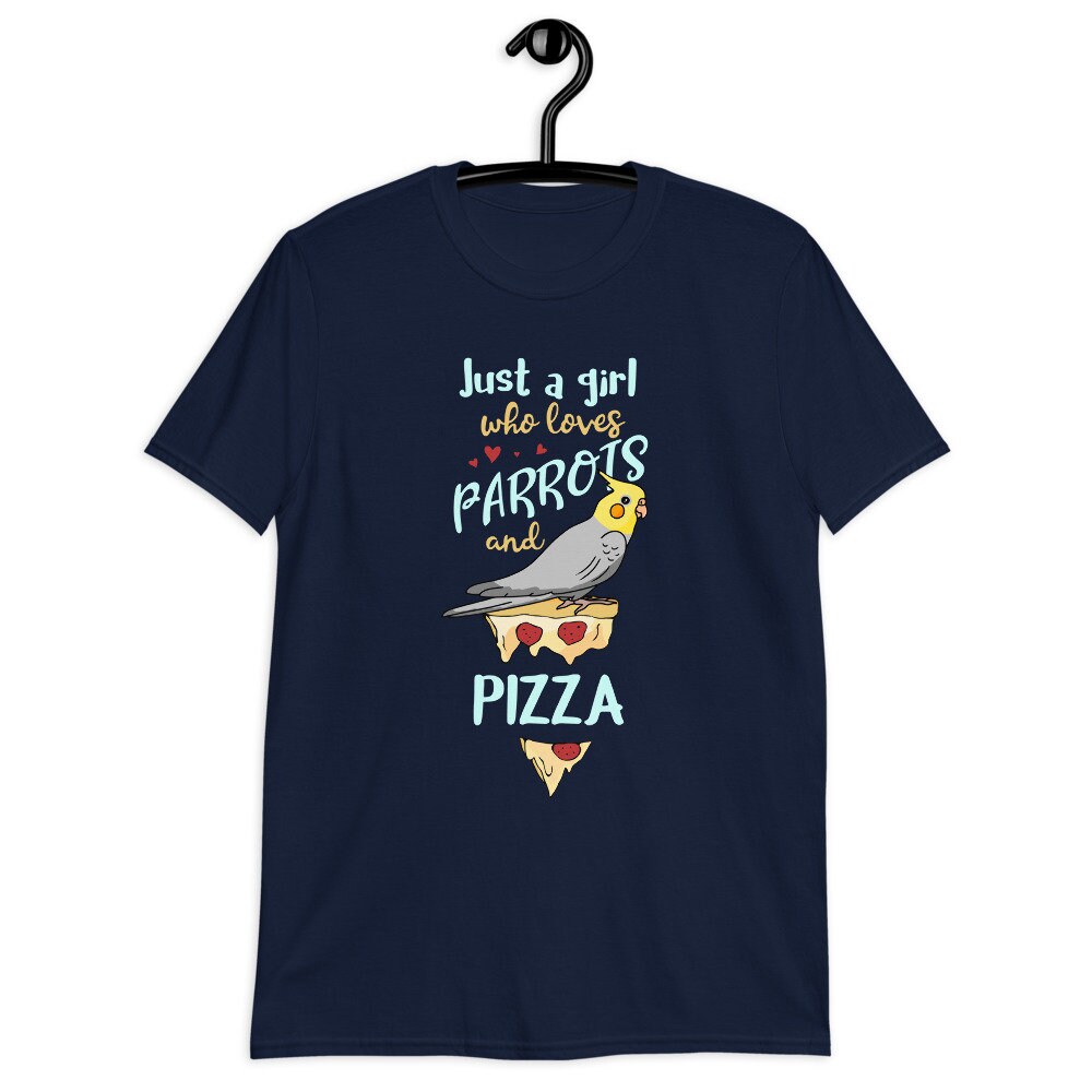 Parrot Owner T-shirt, Just a Girl Who Loves Parrots and