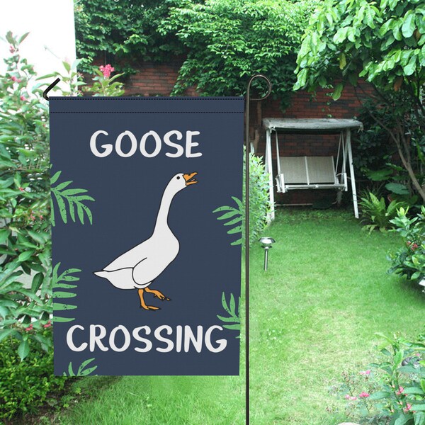 Geese Yard Flag Etsy