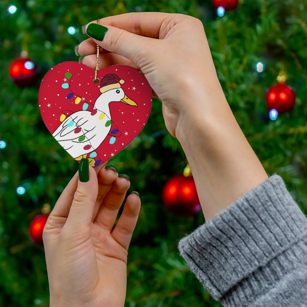 Pendentif De Noël En Forme De Poulet – Décoration Festive Et Amusante Pour Sapin, Fenêtre Ou Sac à Dos ! - 2