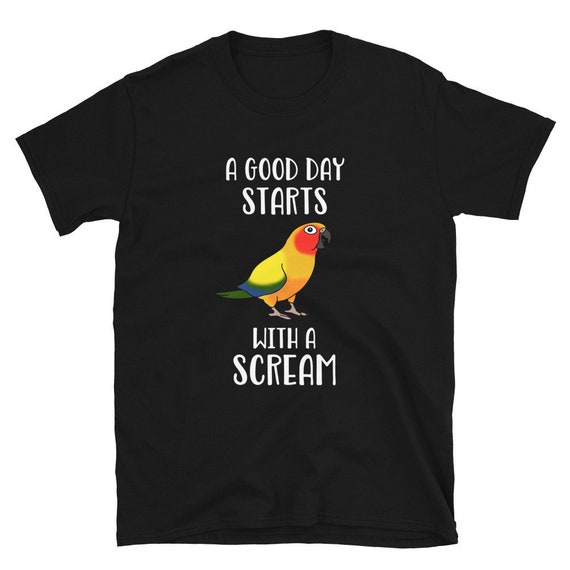 Sun Conure T Shirt, I Scream Sun Conure Tee Shirt Sun Conure T Shirt, I Scream Sun Conure Tee Shirt