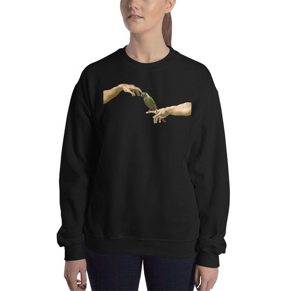 ミケランジェロ グリーン チーク コニュア スウェットシャツ: 鳥愛好家