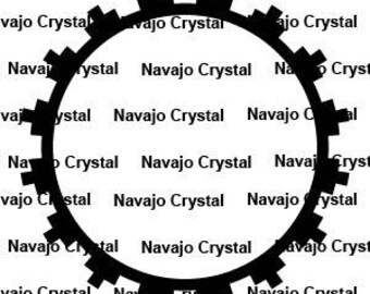 Navajo and Native circle border