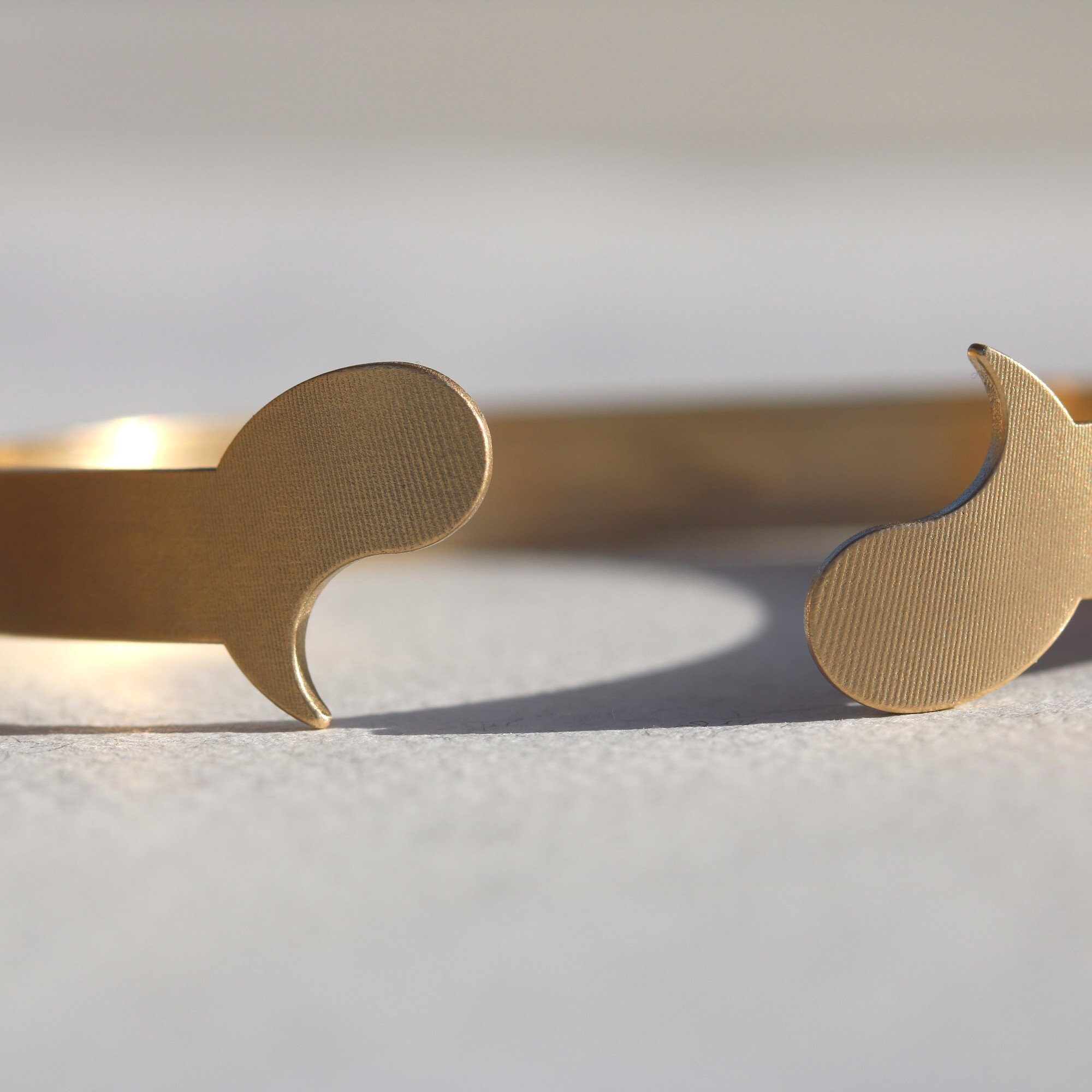 14K Solid Gold Cuff Bracelet Etsy