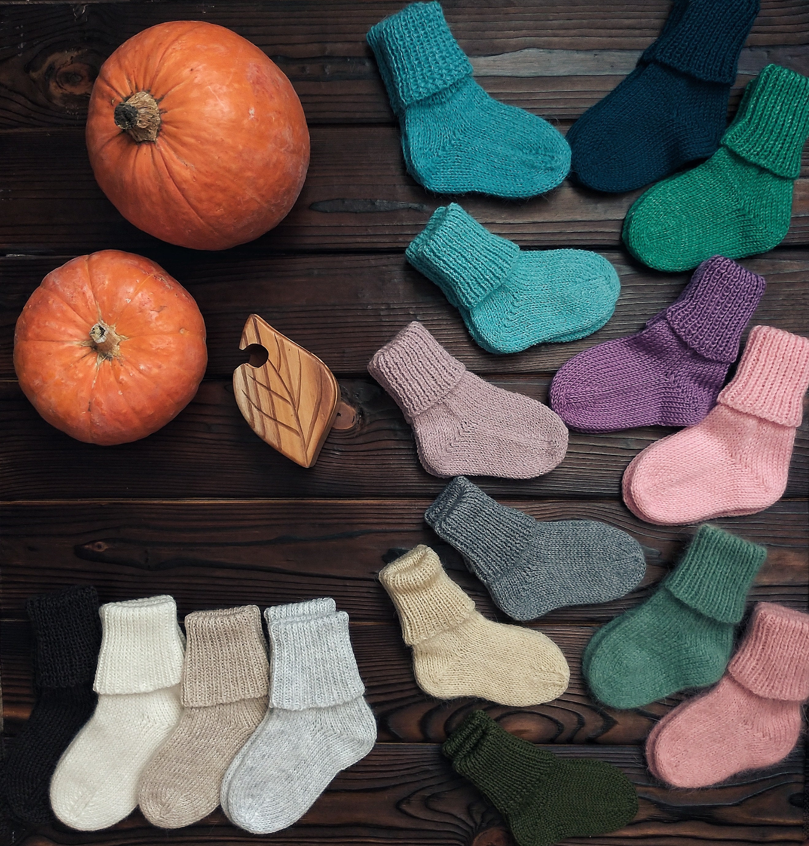 Knitted Baby Socks Handmade Socks Colorful Socks Socks For Etsy