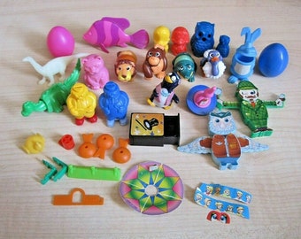 kinder egg toys list 1990s