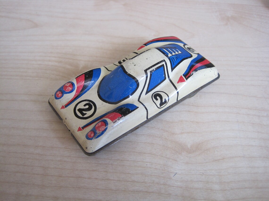 Vintage Russian toy car Soviet toy car metal toy car Old Etsy