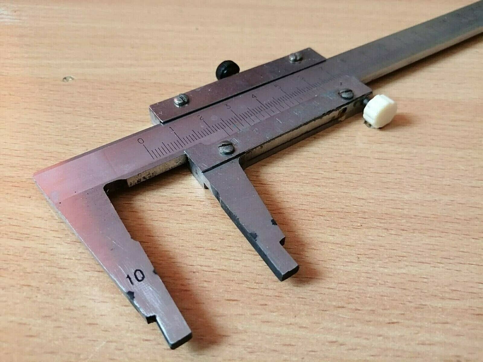 Metal vernier caliper USSR vintage measuring tool Vintage Etsy