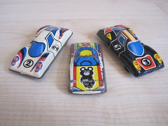 old metal toy cars