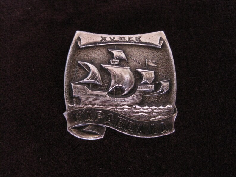Collection badges of the USSR-Russian military ships.A set of badges ships.Old badges of the USSR military ships.Set of icons with ships