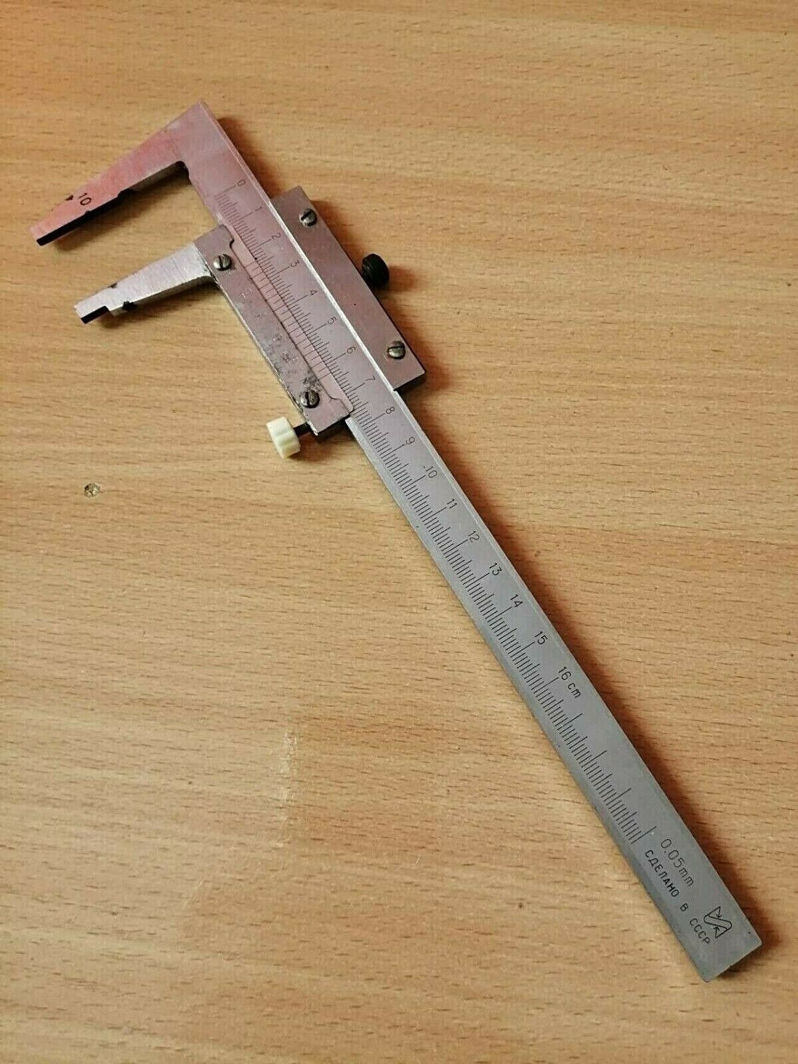 Metal vernier caliper USSR vintage measuring tool Vintage Etsy