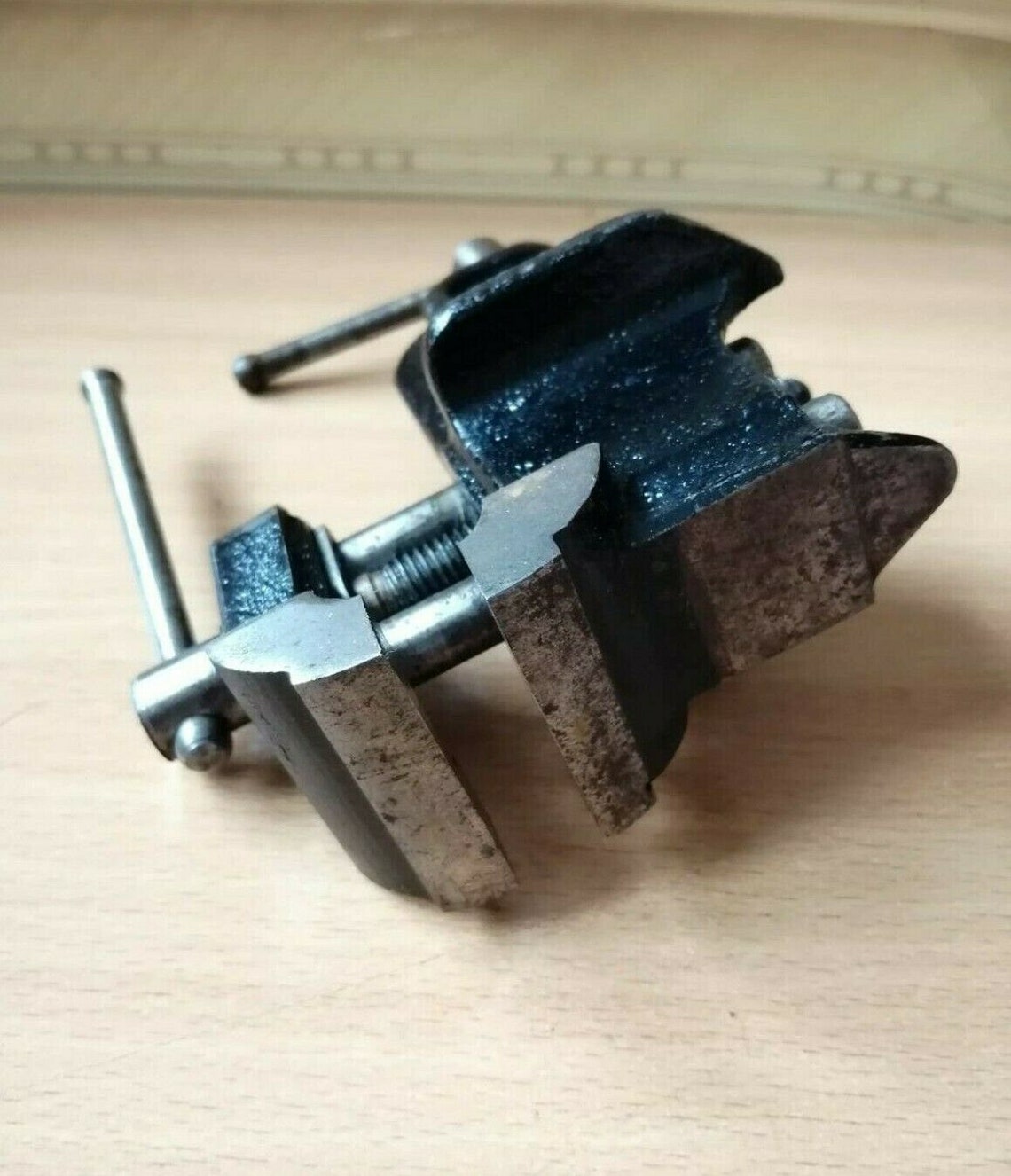 Vise Small Jewelry Vise Russian Vise and Anvil USSR Vise Etsy