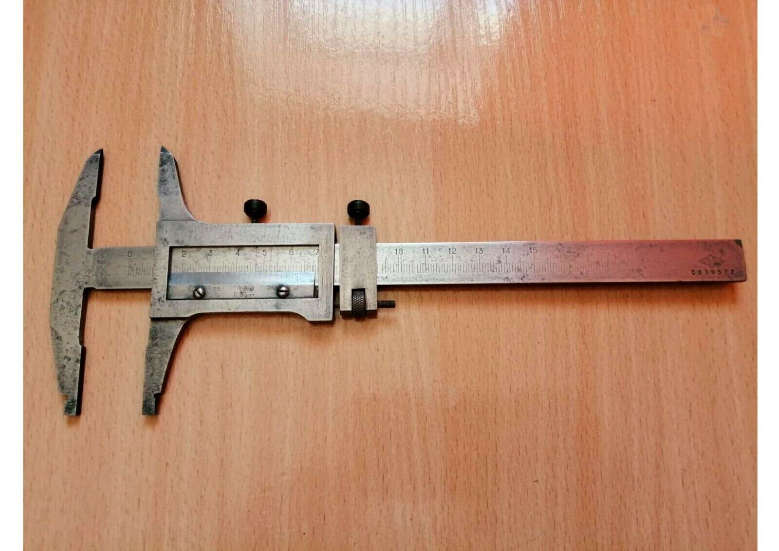 Metal vernier caliper USSR vintage measuring tool Vintage Etsy