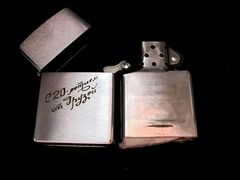 The legendary and original Zippo lighter. Zippo lighter Etsy