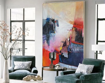 arte moderno de la pared, arte de pared moderno grande, arte de pared extra grande, arte de la pared de la decoración del hogar, arte de la pared, arte de la pared de la oficina, arte de la pared del lienzo, arte abstracto SN93
