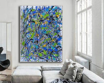 インテリアアート　抽象画　キャンバスアート Amazon.co.jp: 色幾何学線装飾画シンプルな抽象画壁アート