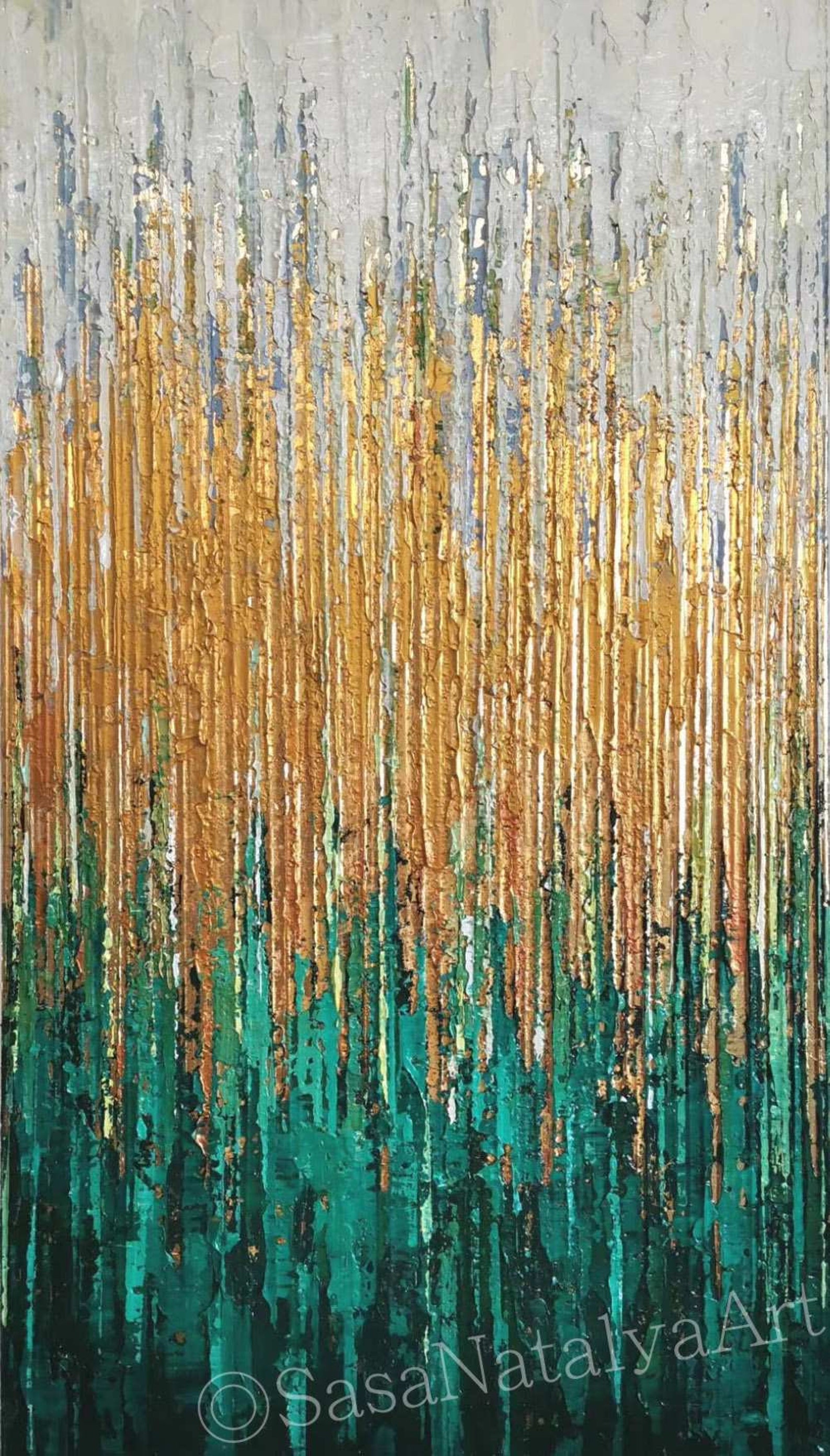 Green Abstract Wall Art Abstract Art Green Abstract Etsy