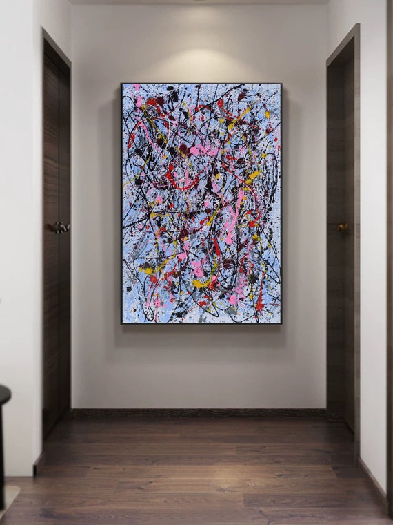 Contemporary Abstract Large Painting Wall Art Painting Large Original Painting On Canvas large abstract painting, Living Room Wall Art SN247