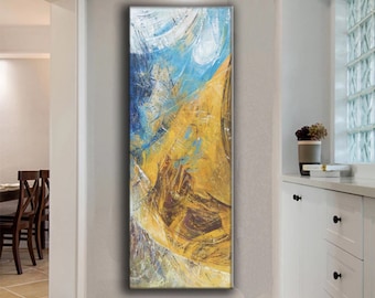 Large Abstract Wall Art, Large Painting Canvas,Original Painting Abstract, Contemporary Art, Extra Large Wall Art, Extra Large Painting SN88