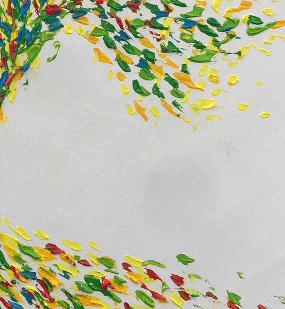 木の抽象的な壁アート、大きな油絵、木の抽象的な絵画、大きな抽象画
