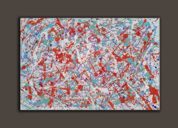 現代アート、ポロック スタイルの絵画、ジャクソン ポロックに