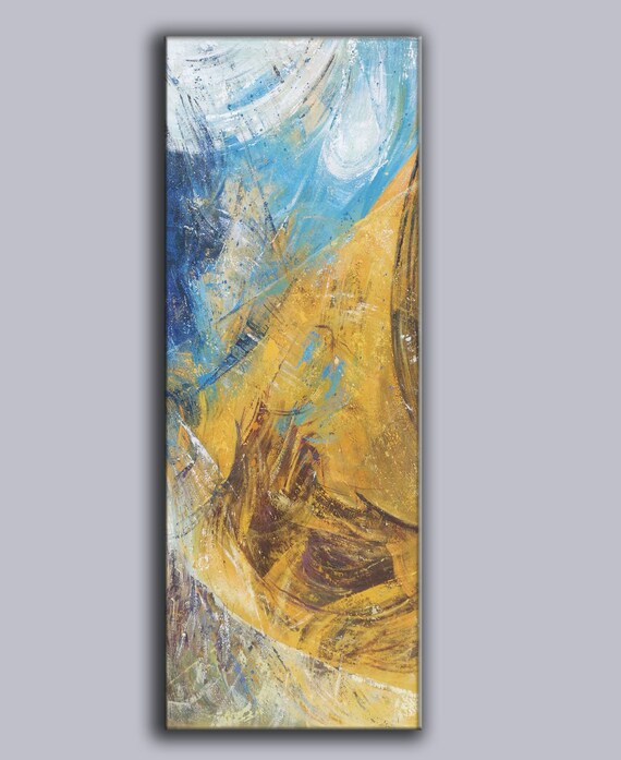 大きな抽象画ウォールアート、大きなキャンバス絵画、オリジナル抽象画