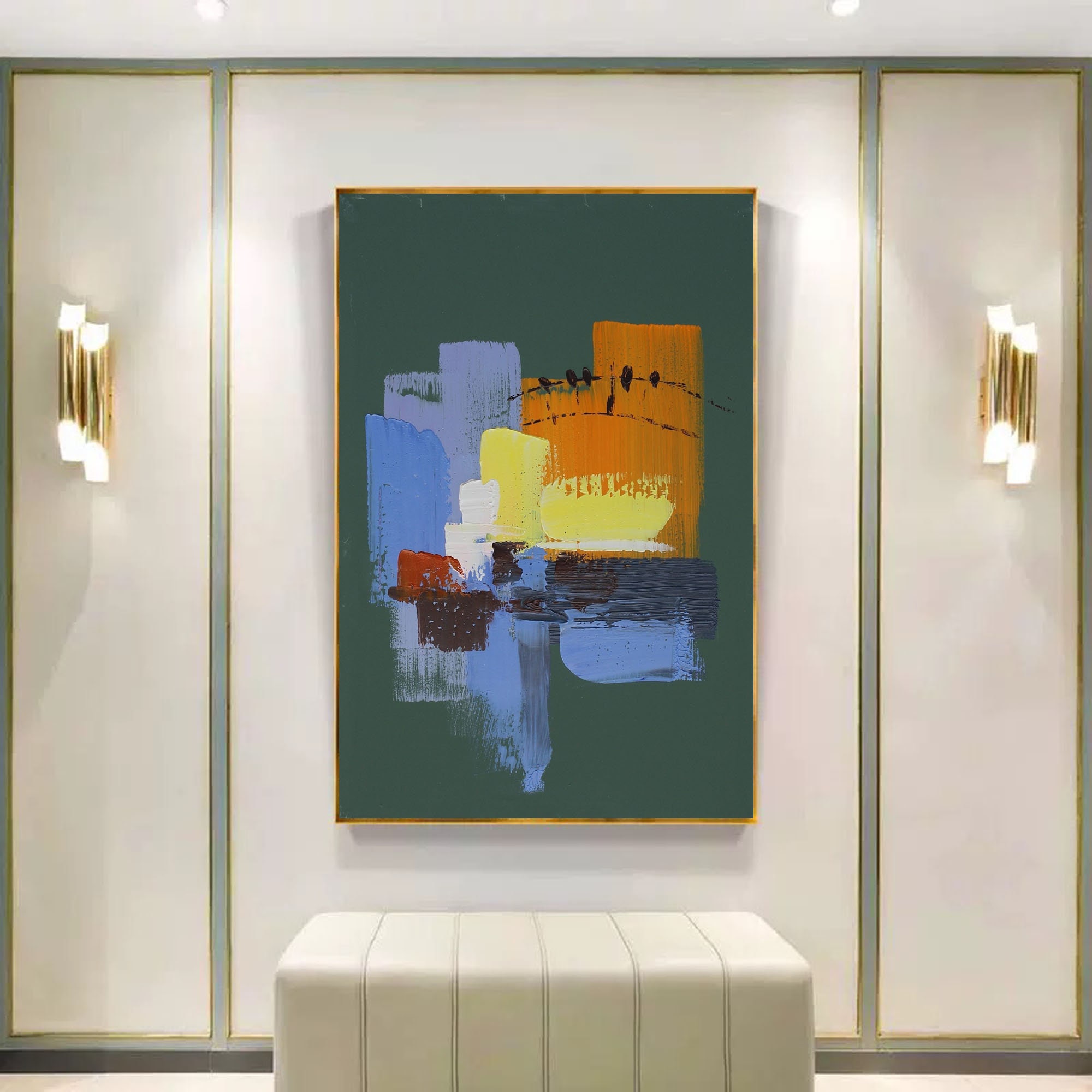 絵画　イラスト　キャンバス　アート　特大　大きい Oliver Gal 特大 114x76cm SPIRITS FEAST キャンバスアート