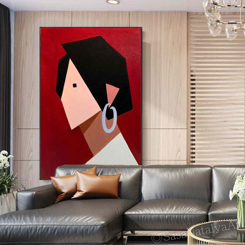 Large Wall Art Extra Large Landscape Wall Art Modern Boho Etsy